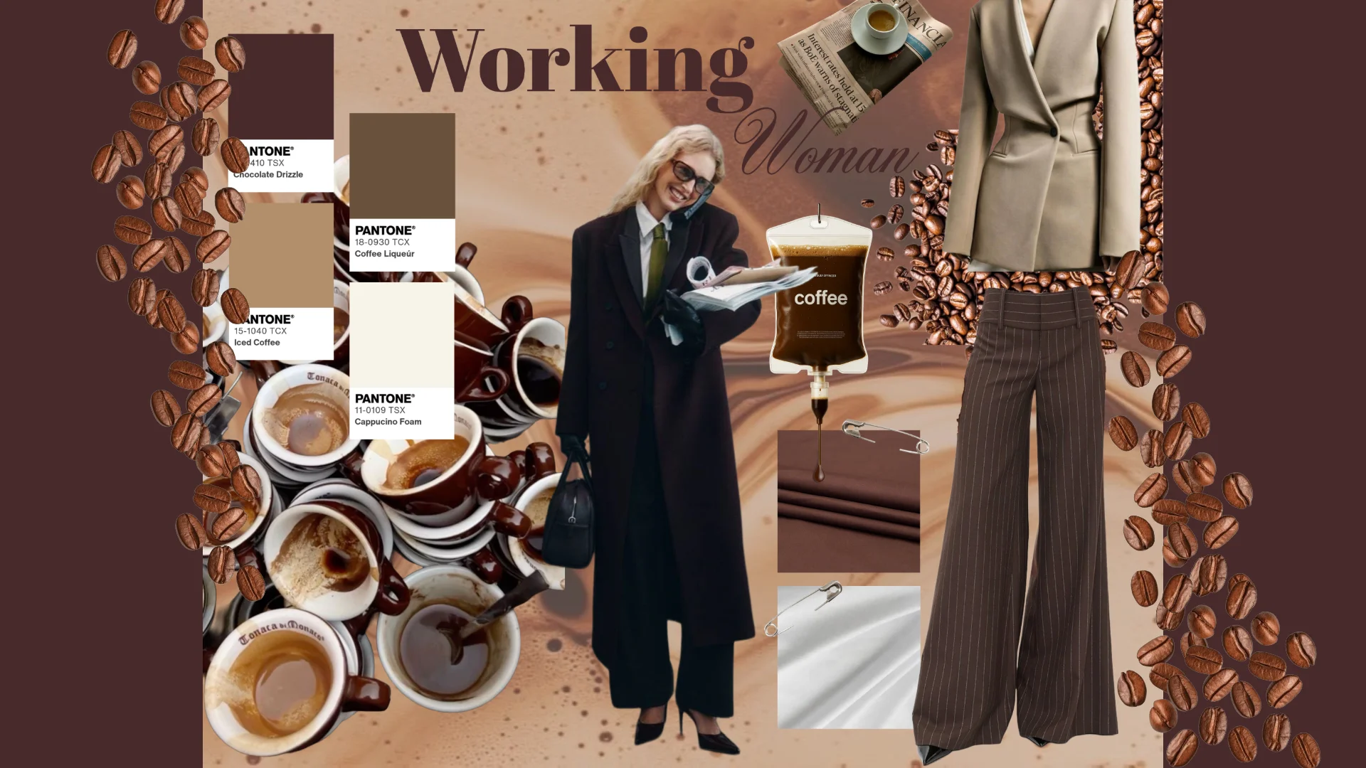 Working Woman — mood board